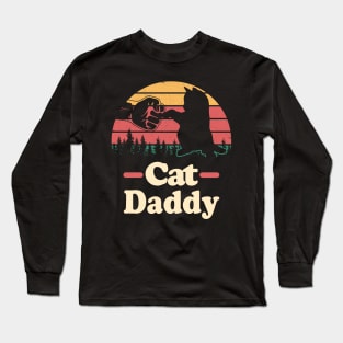 Cat Daddy vintage Style Long Sleeve T-Shirt